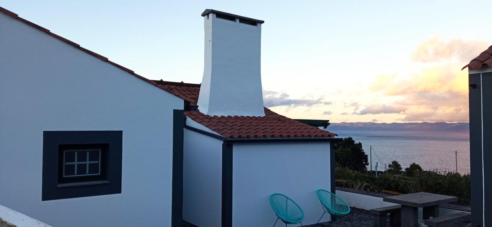 Casa Do Paim Villa São Roque do Pico Eksteriør billede
